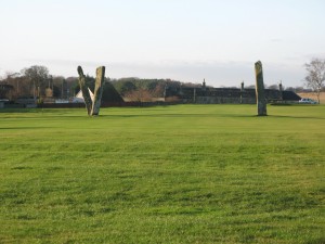 Standing Stones on the 2nd hole - an interesting hazard!