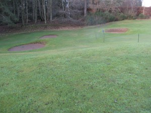 Hidden Greens in front of 7th green