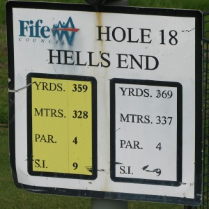 Amply named final hole - given my 62 on the back 9.