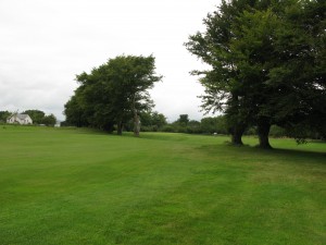 The tricky and fun par 4 8th at Brechin