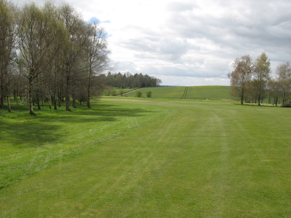 4th hole at Leitfie Links - one of the 2 par 4s