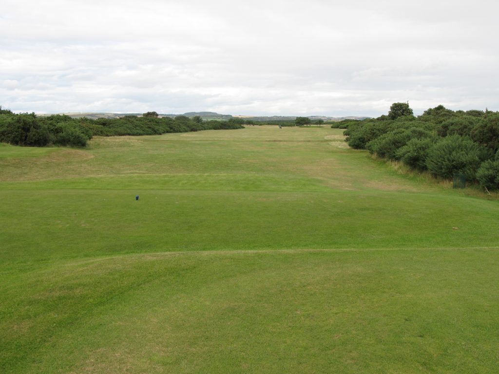 The 11th on The Broomfield, one of the few more defined holes.