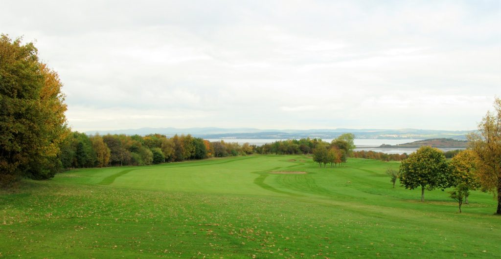 The commending views of the Forth from the first at Silverknowes 
